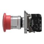 Harmony XB4 - bouton arrêt urgence - Ø40 - pousser tourn - rouge - 2O+1F - vis – Image 9