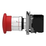 Harmony XB4 - bouton arrêt urgence - Ø40 - pousser tourner - rouge - 2O - vis – Image 5