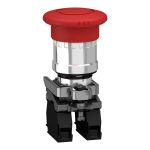 Harmony XB4 - bouton arrêt urgence - Ø40 - pousser tourner - rouge - 2O - vis – Image 7