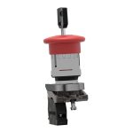 Harmony XB4 - bouton arrêt urgence - Ø40 - à clé 455 - rouge - 1O - vis – Image 7