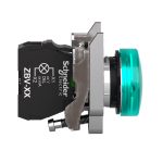 Harmony XB4 - voyant lumineux BA9s - Ø22 - vert - direct 250V max - vis étrier – Image 8