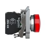 Harmony XB4 - voyant lumineux DEL - Ø22 - rouge - 24V - vis étrier – Image 10