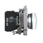 Harmony XB4 - voyant lumineux DEL - Ø22 - blanc - 230V - vis étrier – Image 6