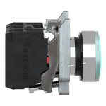Harmony XB4 - poussoir lumineux - 1F+1O - vert - Ø22 - alim directe < 250V – Image 6