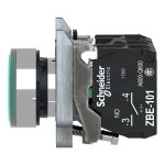 Harmony XB4 - poussoir lumineux - 1F+1O - vert - Ø22 - alim directe < 250V – Image 7