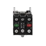 Harmony XB4 - poussoir lumineux LED - 1F+1O - vert - Ø22 - 230VAC – Image 10