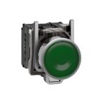 Harmony XB4 - poussoir lumineux LED - 1F+1O - vert - Ø22 - 230VAC – Image 11