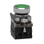 Harmony XB4 - poussoir lumineux LED - 1F+1O - vert - Ø22 - 230VAC – Image 7
