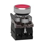 Harmony XB4 - poussoir lumineux LED - 1F+1O - rouge - Ø22 - 24VACDC – Image 9