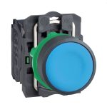 Harmony XB5 - bouton poussoir à impulsion - Ø22 - bleu - 1F - vis étrier – Image 10