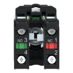 Harmony XB5 - bouton tournant manette - Ø22 - 2 pos fix - noir - 1O+1F - vis étr – Image 7