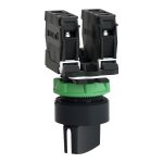Harmony XB5 - bouton tournant manette - Ø22 - 2 pos fix - noir - 1O+1F - vis étr – Image 9