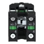 Harmony XB5 - bouton tournant manette - Ø22 - 3 pos fix - noir - 2F - vis étrier – Image 10
