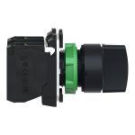 Harmony XB5 - bouton tournant à manette - Ø22 - 3 pos rap C - noir - 2F - vis – Image 7