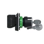 Harmony XB5 - bouton à clé 455 - Ø22 - 2 pos fix - retr GD - 1F - vis étrier – Image 9