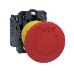 Harmony XB5 - bouton arrêt urgence - Ø40 - pousser tourner - rouge - 1O - vis – Image 10