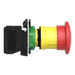 Harmony XB5 - bouton arrêt urgence - Ø40 - pousser tourner - rouge - 1O - vis – Image 5