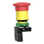 Harmony XB5 - bouton arrêt urgence - Ø40 - pousser tourner - rouge - 1O - vis – Image 6