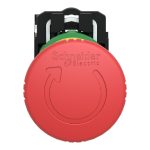 Harmony XB5 - bouton arrêt urgence - Ø40 - pousser tourner - rouge - 1O - vis – Image 7