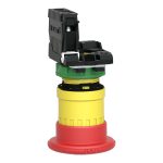 Harmony XB5 - bouton arrêt urgence - Ø40 - pousser tourner - rouge - 1O - vis – Image 8