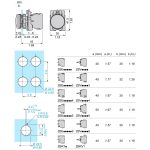 Harmony XB5 - voyant lumineux BA9s - Ø22 - blanc - direct 250V max - vis étrier