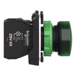 Harmony XB5 - voyant lumineux BA9s - Ø22 - vert - direct 250V max - vis étrier