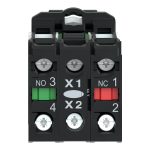 Harmony bt-pous lumineux rouge Ø22 - impulsion - <=250 V - 1O+1F – Image 11