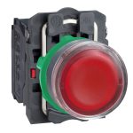 Harmony bt-pous lumineux rouge Ø22 - impulsion - <=250 V - 1O+1F – Image 14