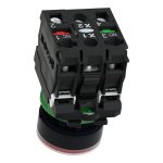 Harmony bt-pous lumineux rouge Ø22 - impulsion - <=250 V - 1O+1F – Image 8