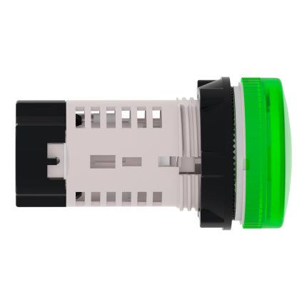 Harmony voyant rond - Ø22 - vert - BA 9s base - <= 250V