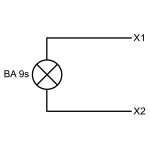 Harmony voyant rond - Ø22 - rouge - BA 9s base - <= 250V – Image 3