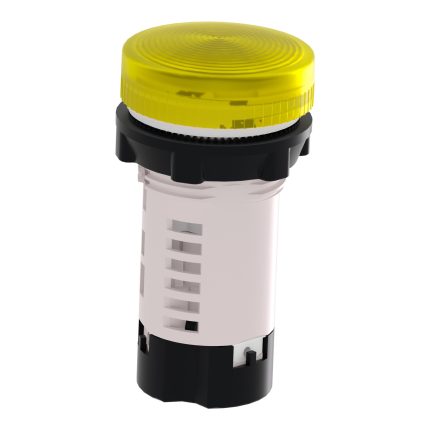 Harmony voyant rond - Ø22 - jaune - BA 9s - <= 250V