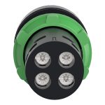 Harmony bouton-poussoir affleurant - Ø22 - rouge - 1O – Image 9
