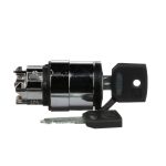 Harmony XB4 - tête bouton tournant à clé 455 - Ø22 - 2 pos fix - retr GD