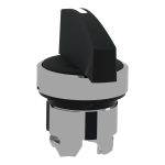 Harmony XB4 - tête bouton tournant à crosse - Ø22 - 3 pos rap C - noir