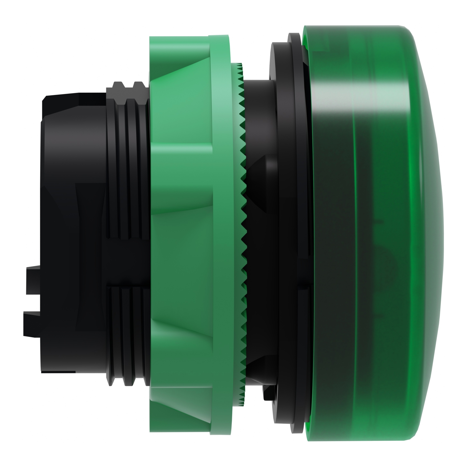 ZB5AV033_1 Harmony XB5 - tête voyant lumineux DEL - Ø22 - lisse - vert – Image 1