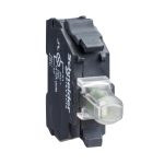 Harmony - bloc lumineux XB4-XB5 - DEL - 24VACDC - bleu - racc vis étrier – Image 5