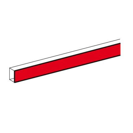 Rigid cover 65mm wide for DLP aluminum trunking
