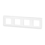 Plaque de finition horizontale Mosaic pour 4x2 modules blanc – Image 3