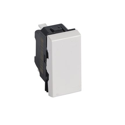 Interrupteur ou va-et-vient Mosaic™Easyled 10AX 1 module Blanc