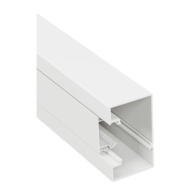 LG-638020-WEB-R.jpg Goulotte DLP-S à clippage direct 85x50mm - 1 compartiment - avec couvercle rigide de 45mm – Image 1