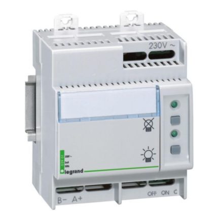 Télécommande standard pour la commande 600 BAES - Rail DIN 4 modules