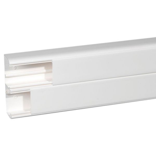 th_010427-LEGRAND-1000.jpg Goulotte 2 compartiments DLP monobloc - 50x150mm - blanc – Image 1