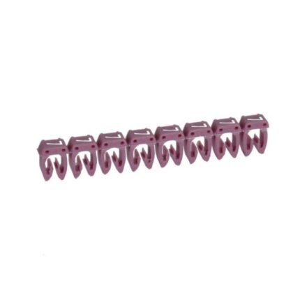 Repère CAB 3 pour filerie 4mm² à 6mm² avec chiffre 7 violet