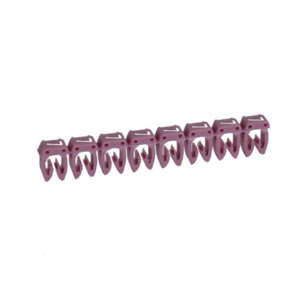 th_038237-LEGRAND-1000.jpg Repère CAB 3 pour filerie 4mm² à 6mm² avec chiffre 7 violet – Image 1
