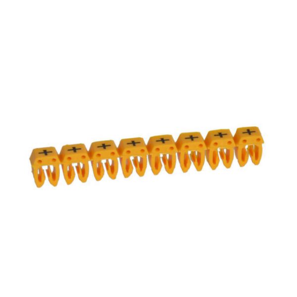 th_038272-LEGRAND-1000.jpg Repère CAB 3 pour filerie 0,5mm² à 1,5mm² et blocs de jonction avec signe conventionnel plus – Image 1