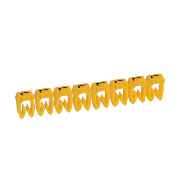 th_038311-LEGRAND-1000.jpg Repère CAB 3 pour filerie 0,5mm² à 1,5mm² et blocs de jonction avec lettre majuscule L – Image 1
