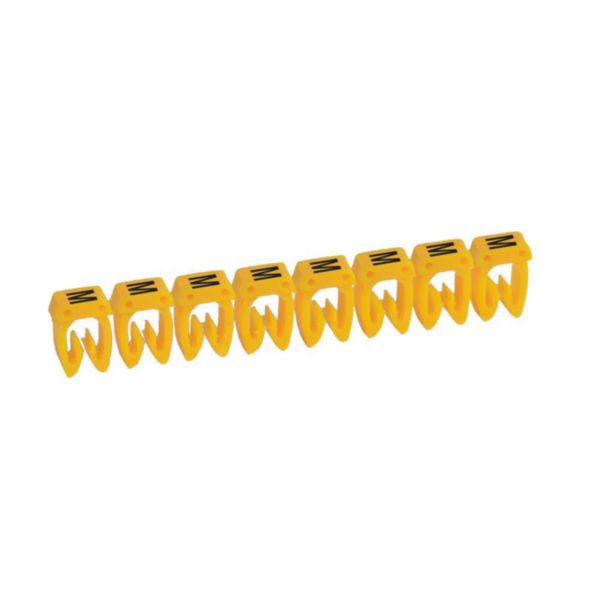 th_038312-LEGRAND-1000.jpg Repère CAB 3 pour filerie 0,5mm² à 1,5mm² et blocs de jonction avec lettre majuscule M – Image 1