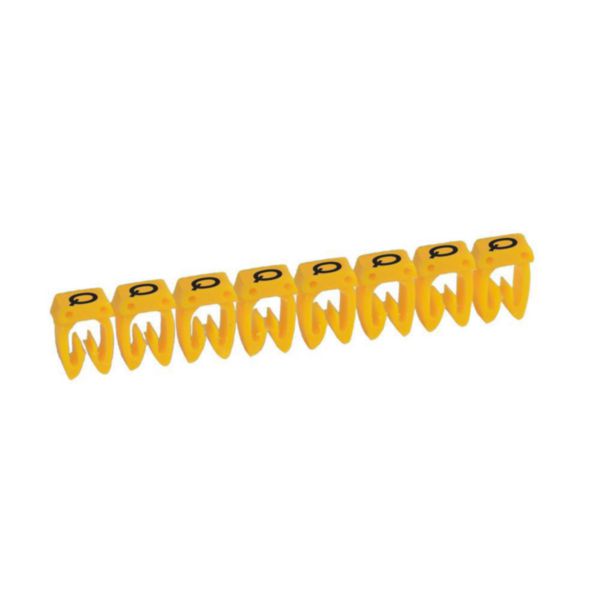 th_038316-LEGRAND-1000.jpg Repère CAB 3 pour filerie 0,5mm² à 1,5mm² et blocs de jonction avec lettre majuscule Q – Image 1