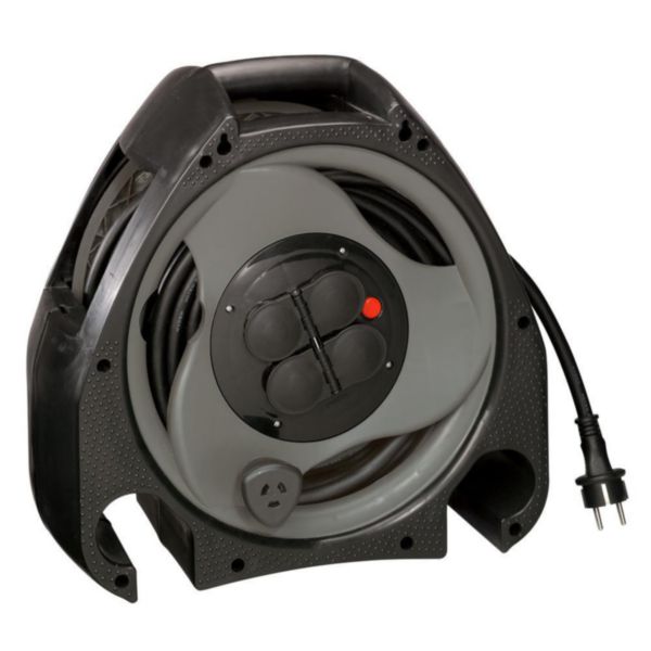 th_050758-LEGRAND-1000.jpg Enrouleur de chantier grande capacité 4 prises de courant 2P+T et 25m de câble 3G 2,5mm² – Image 1